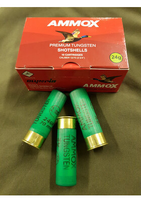 AMMOX 12/70 PREMIUM TUNGSTEN 24G 2MM