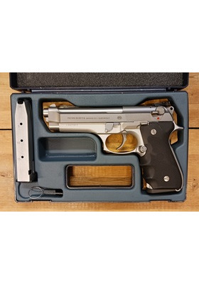 BERETTA M92FS 9MM INOX PISTOOLI, KÄYTETTY