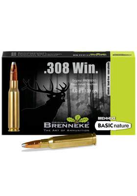 BRENNEKE .308 WIN BASIC NATURE 9G LYIJTYÖN#085138