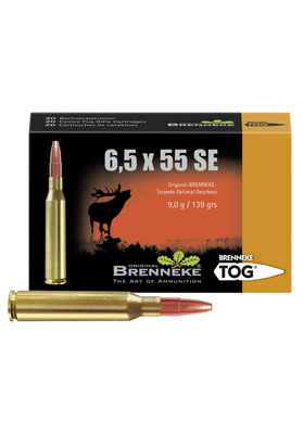 BRENNEKE 6,5X55 SE, 9G TOG LUOTI