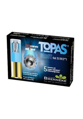 BRENNEKE TOPAS SABOT 12/70 TÄYTEINEN 20g #121920