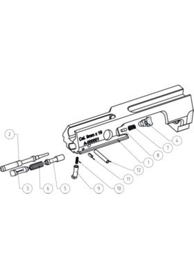 BT-30165 EXTRACTOR PLUNGER B&T MP9/TP9