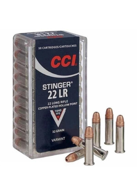 CCI 22 STINGER HP 2.08G 500M/S