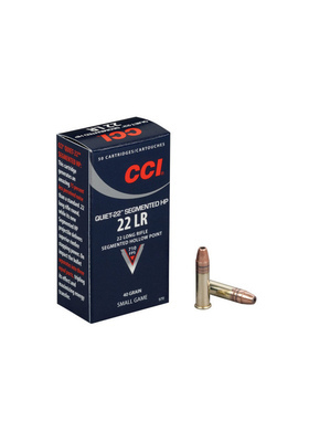 CCI 22LR SEGMENTED HP QUIET22 216M/S 2,60G #970 (130036)