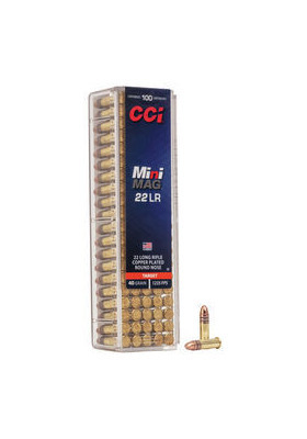 CCI MINIMAG 22LR RN 2,6G 380M/S PATRUUNA 100KPL/RASIA #30 / 130040