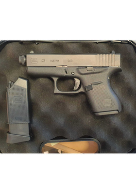 GLOCK M43 9X19 PISTOOLI M12X0,75 KIERREPIIPPULLA #33958