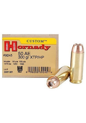 HORNADY 50AE 300GR/19,5G XTP/HP 9245 ERVA