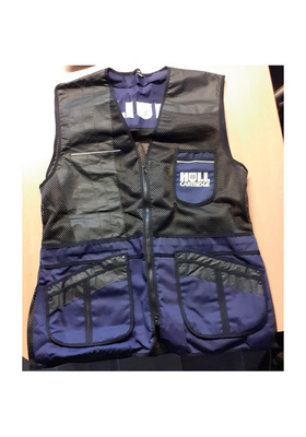 HULL AMPUJANLIIVI SIN/MUSTA XXL RH MESH VEST HCVBBMRXXL