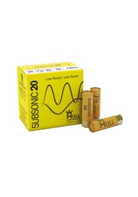 HULL SUBSONIC 20/65 23G NO.7,5 FIBRE WAD HAUL.PATR.