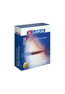 LAPUA 338 LAPUA MAG GB488 16.2G SCENAR SILVER PTR