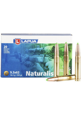 LAPUA 9,3X62 NATURALIS LR N560 16,2g PATRUUNA