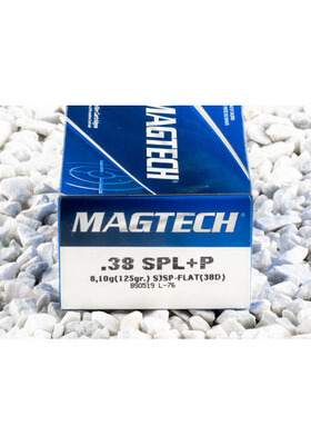 MAGTECH 38D 38 SPECIAL +P 125GR SJSP FLAT PATRUUNA