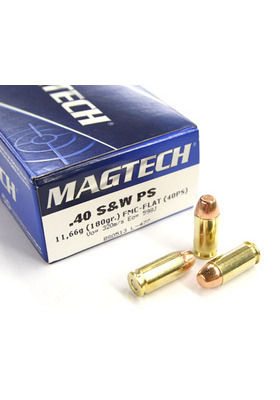 MAGTECH 40 S&W 40PS 180GR FMC 320M/S, 589J  pistoolin patruuna