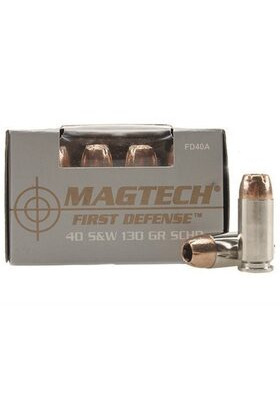 MAGTECH 40 S&W FIRST DEFENCE SCHP 130GR ERVA, FD40A