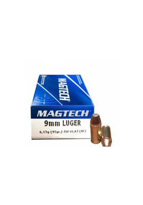 MAGTECH 9MM PARA-9F JSP- FLAT W/O GROOVE 95GR/6,15