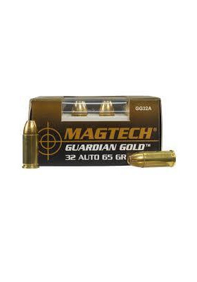 MAGTECH GG32A 32 AUTO 65GR JHP GUARDIAN GOLD ERVA PATRUUNA