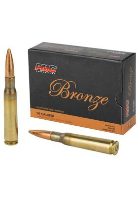 PMC .50 BRONZE 660GR FMJ-BT KIVÄÄRIN PATRUUNA 50A