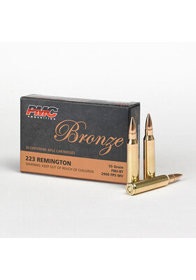 PMC 223 REM 55GR FMJBT-223A