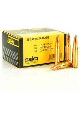 SAKO 308 RANGE 120A 8G FMJ KIV PATRUUNA  