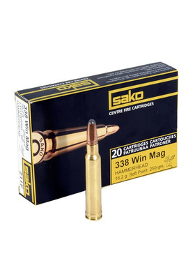 SAKO 338 WIN MAG HAMMERHEAD SP 16,2G 211F #C637211FSA10 