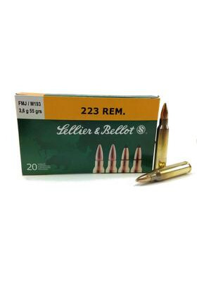 SELLIER & BELLOT 223 REM HPBT (OTM) 52GRS 3,36G V342242 KIVÄÄRIN PATRUUNA