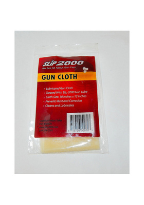 SLIP 2000 GUN CLEANING CLOTH 10"x12"