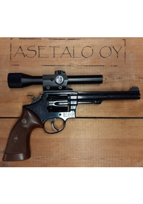 S&W M16 .32 S&W LONG 6" KÄYTETTY REVOLVERI HIENO