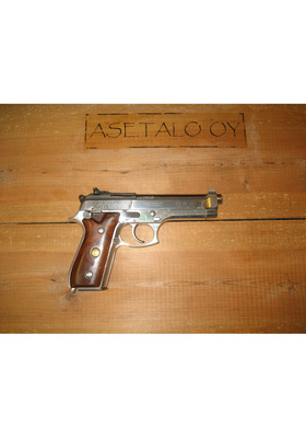 TAURUS PT99 AFS 9X19 KÄYTETTY PIST, RUOSTUMATON TERÄS