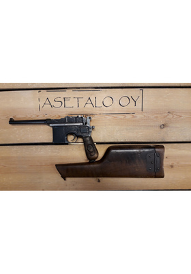 UKKOMAUSER MAUSER C96 9MM PISTOOLI, PERÄKOTELOLLA EI NRO TARKKA