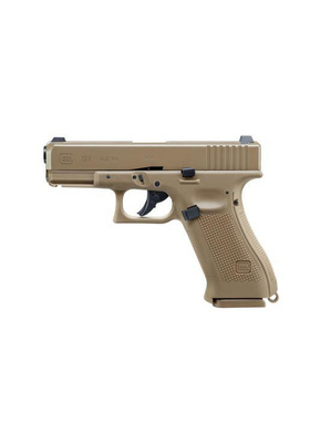 UMAREX GLOCK 19X BLOWBACK 4,5MM (.177) FDE ILMAPISTOOLI 5.8367