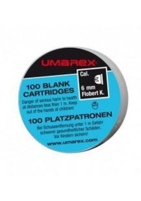 UMAREX PAUKKUPATRUUNA 6MM FLOBERT 100/RASIA #4.1000/4.1001