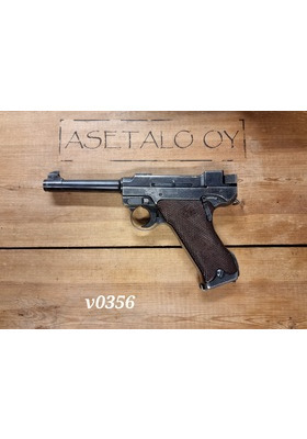 VKT L-35 9MM LUGER, KÄYT. no VO356. HARVINAINEN! Kasattu 1945 hylkyosista 100 kpl! KOHTALAINEN 