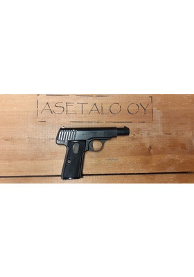 WALTHER M4 KAL 7,65 BR KÄYTETTY PISTOOLI TASKUASE