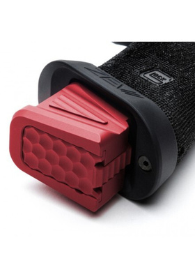 ZEV GLOCK MAGAZINE BASEPAD, RED