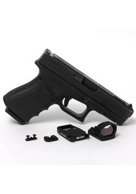CAT SM2 EVO MAGNETIC RED DOT SIGHT 3MOA FOR GLOCK #CAT-MM-RMS-EVO-GLK-25.5