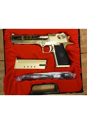 DESERT EAGLE .50 AE GOLD "KÄYT" KUIN UUSI