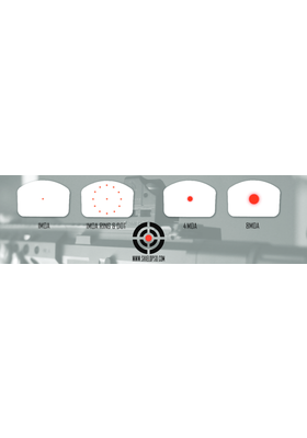 SHIELD SIGHTS CLOSE QUARTER SPORTSIGHT 1 MOA + 65 MOA ring