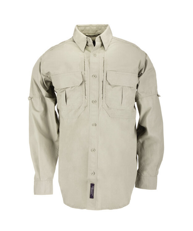 5.11 PAITA KHAKI XL L/S 72157 TACTICAL SHIRT