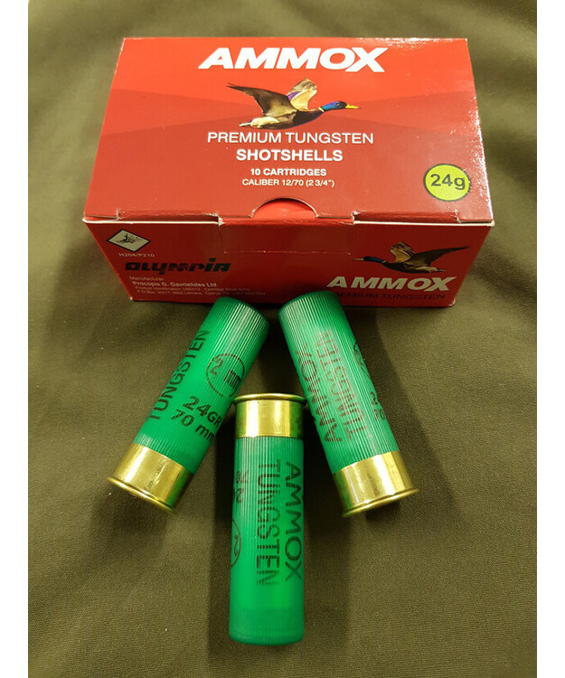 AMMOX 12/70 PREMIUM TUNGSTEN 24G 2MM