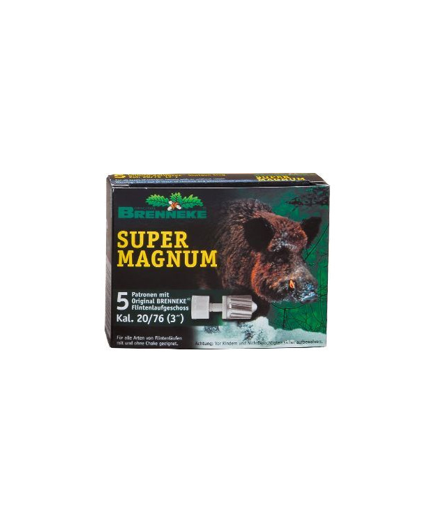 BRENNEKE SUPERMAGNUM 20/76 28,4G SLUG #2002525