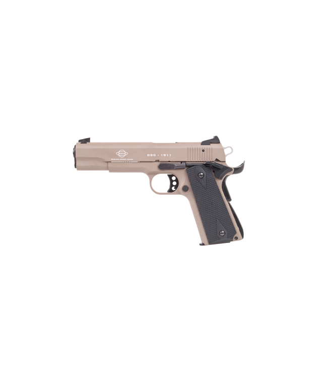 GSG 1911 US TAN 22LR HV WALNUT TT3 PIENOISPISTOOLI 411.00.23