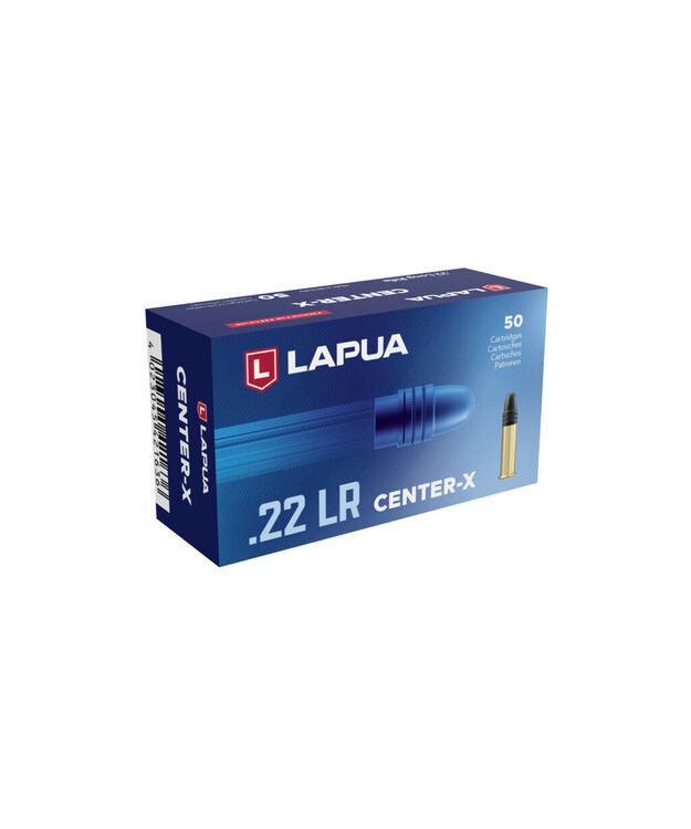 LAPUA 22 LR CENTER-X PIENOISKIVÄÄRIN PATRUUNA