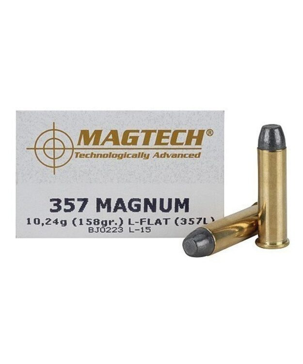 MAGTECH 357L 357 MAGNUM 158GR LFLAT COWBOY PATRUUNA