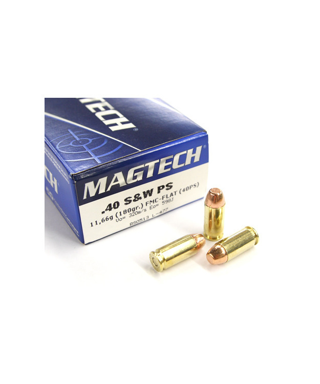 MAGTECH 40 S&W 40PS 180GR FMC 320M/S, 589J  pistoolin patruuna